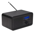 Radio DAB+/FM Denver DAB-30 z drewnianą obudową czarne - 2074207