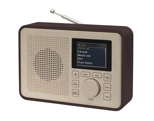 Radio DAB+/FM Denver Greenline DAB-60 dark wood - 1920429