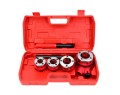 AWTOOLS GWINTOWNICA DO RUR 4szt. 1/2", 3/4", 1", 1-1/4"  ZESTAW WALIZKA - 2152079