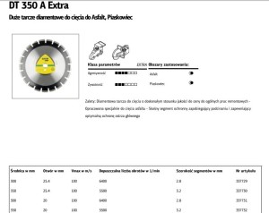 K.TARCZA DIAM.SEG.350x3,2x25,4  ASFALT DT350A