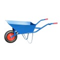 AWTOOLS TACZKA BUDOWLANA 85L/2,0mm NIEBIESKA - 2155591