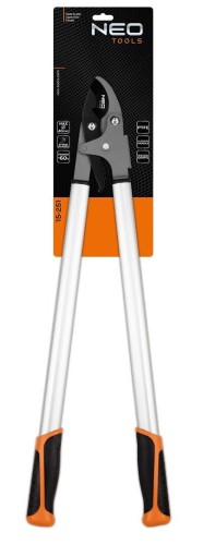Sekator do gałęzi by-pass 765 mm, zakres do 40 mm, przekładnia zwiększajaca siłe nacisku o 60% - 2194108