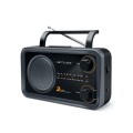 Muza | 2-pasmowe radio przenośne | M-06DS | Wejście AUX | Szary - 2087353