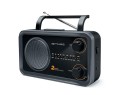 Muza | 2-pasmowe radio przenośne | M-06DS | Wejście AUX | Szary - 2156462