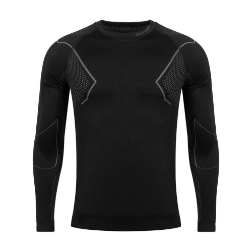 Bluza termoaktywna męska Alpinus Active Base Layer czarno-szara GT43189 2XL - 2064402
