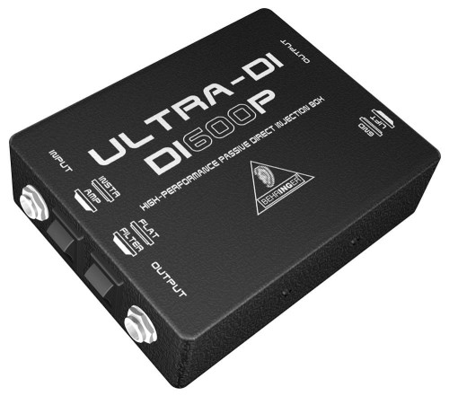 Behringer DI600P DI-box pasywny 1-kanałowy - 2060606