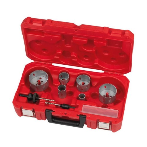 MILWAUKEE ZESTAW OTWORNIC BIM.10szt. CONTRACTOR - 2281190