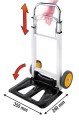 VOREL WÓZEK MAGAZYNOWY SKŁADANY 90KG   78661 - 2155730