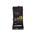 AWTOOLS ZESTAW WIERTEŁ GWINTUJĄCYCH M3-M10 7 SZTUK ŻÓŁTE - 2153219