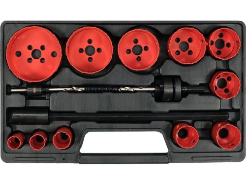 YATO KOMPLET OTWORNIC BIMETALOWYCH 7 elem. 19-76mm  3381 - 2152251