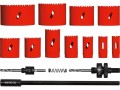 YATO KOMPLET OTWORNIC BIMETALOWYCH 7 elem. 19-76mm  3381 - 2316508