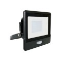 Projektor LED V-TAC 30W SAMSUNG CHIP Czujnik Ruchu Czarny Z MUFĄ VT-138S 3000K 2340lm 5 Lat Gwarancji - 2160939
