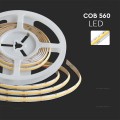 Taśma LED V-TAC Bezpunktowa COB CCT 3w1 560LED 24V 18W/m CRI90 VT-COB 2700K-6500K - 2161058