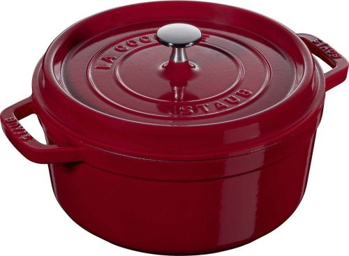 STAUB LA COCOTTE Garnek żeliwny okrągły 6.7 ltr, kasztanowy - 2309568