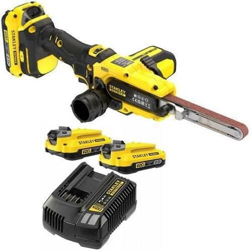 v20 bandfile belt sander with 2x 2.0ah - 2315435