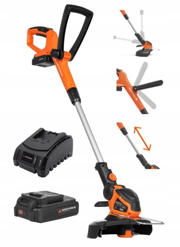 podkaszarka żyłkowa 20 v, 2,0 ah, 25 cm - 2315964