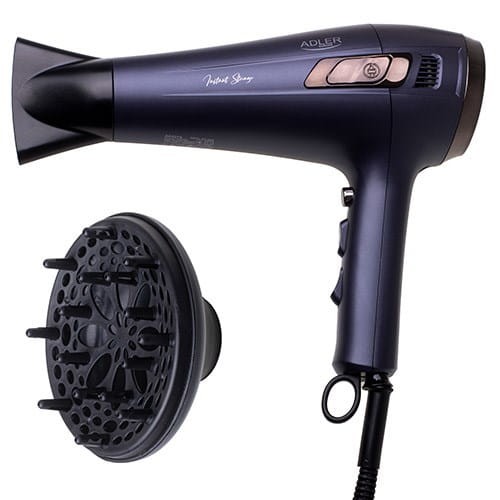 Suszarka ze zwijanym przewodem - 2400W + dyfuzor Adler Adler - 2310348
