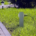 Słupek ogrodowy V-TAC VT-1155-1 30cm 2x gniazdka elektryczne 2x 16A 3600W IP44 (SKU 8820) Szary - 2262262