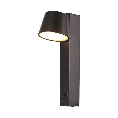 Oprawa LED V-TAC 8W Kinkiet Hotel Łóżko USB VT-10112 3000K 900lm - 2318264