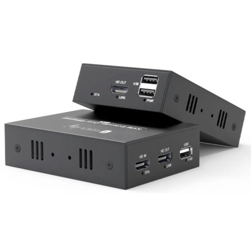 Extender KVM HDMI/USB 1080p60Hz do 100m po skrętce Kat6 - 2314263