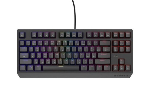 KLAWIATURA DLA GRACZY GENESIS THOR 230 TKL CZ/SK RGB MECHANICZNA OUTEMU RED CZARNA HOT SWAP - 2311932
