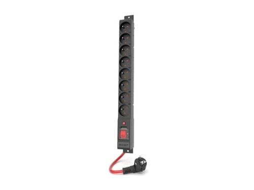 Listwa przeciwprzepięciowa wzmocniona Acar R8 POWER 1,5m czarna - 2314605