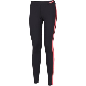 Legginsy damskie Joma Ascona Long Tight czarno-różowe 901127.119  XS