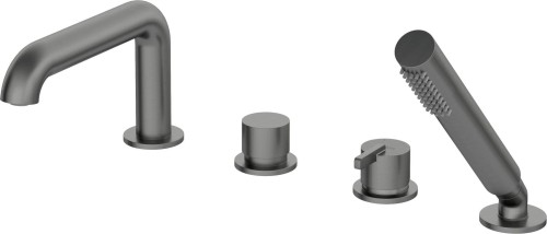 Bateria wannowa 4-otworowa z zestawem prysznicowym BQS_D14M 5907650818489 - 2329008