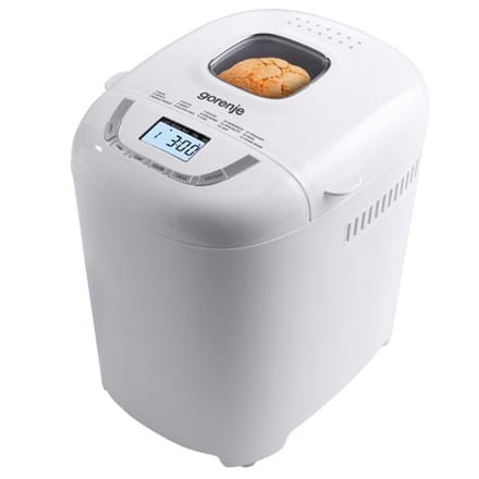 Gorenje Wypiekacz do chleba BM910WII Moc 550 W Liczba programów 15 Wyświetlacz LCD Biały - 1881343