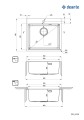 Deante Olfato ZPO010B zlewozmywak stalowy - 2329643