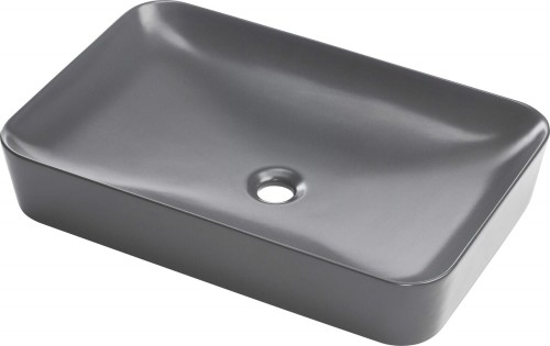 Umywalka ceramiczna nablatowa - 60x40 cm - 2329668