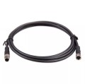 Victron Energy M8 circular connector Male/Female 3 pole cable 2m - 1741254