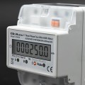 QOLTEC LICZNIK ZUŻYCIA ENERGII TRÓJFAZOWY NA SZYNĘ DIN | 230V | LCD | 4P - 2245062