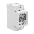 QOLTEC LICZNIK ZUŻYCIA ENERGII JEDNOFAZOWY NA SZYNĘ DIN | 230V | LCD | 2P - 1531546