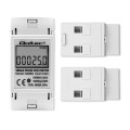 QOLTEC LICZNIK ZUŻYCIA ENERGII JEDNOFAZOWY NA SZYNĘ DIN | 230V | LCD | 2P - 1531544