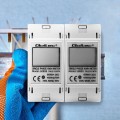 QOLTEC LICZNIK ZUŻYCIA ENERGII JEDNOFAZOWY NA SZYNĘ DIN | 230V | LCD | 2P - 1531540