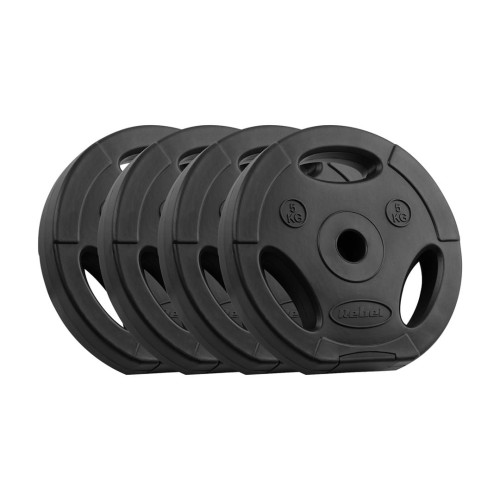 Zestaw obciążeń bitumicznych 4x5kg, otwór 31mm, talerz z uchwytami, REBEL ACTIVE - 2253982