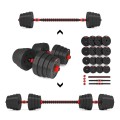 Sztangielki-Sztanga 2w1 SGP30 HMS 30kg - 2253968
