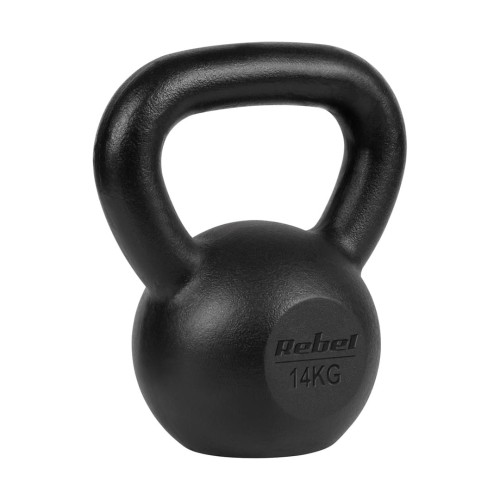 Kettlebell żeliwny 14kg, REBEL ACTIVE - 2254071