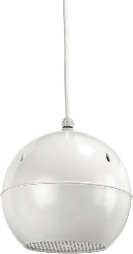 Głośnik kulowy PA MONACOR EDL-412/WS odporny na wilgoć Technika 100V lub 8? biały - 2326449