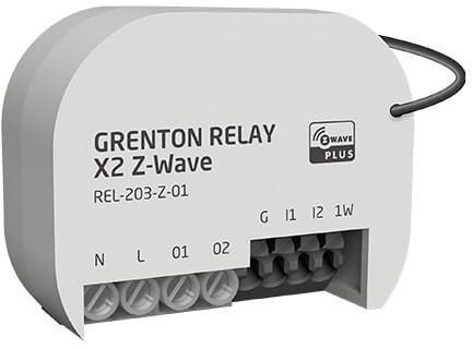 Moduł przekaźnikowy RELAYx2 Z-Wave Grenton - 2326587