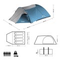 Namiot kempingowy NILS CAMP NC6012 niebiesko-szary - 2131086