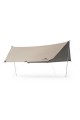 Tarp sky ti black hexagon c2350ws010-khaki NATUREHIKE - 2131169