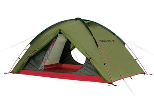 Namiot High Peak Woodpecker 3 zielono-czerwony 3-osobowy 10194 - 2247571