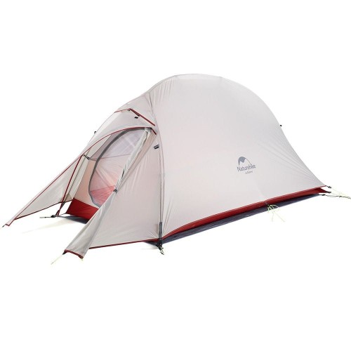 Namiot NATUREHIKE NH18t010-T Cloud Up 1 20d Updated - szary/czerwony - 2075844