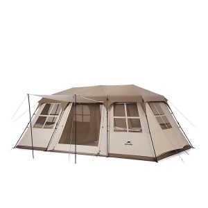 Namiot z dużym przedsionkiem village 17 cnh22zp021-brown NATUREHIKE