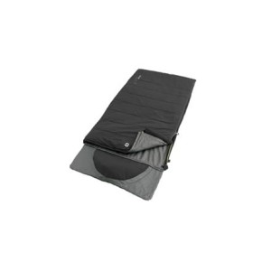 Śpiwór syntetyczny Outwell Contour (190 cm) - midnight black/grey rozmiar: prawy