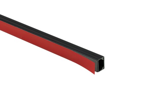 Listwa elektroinstalacyjna z taśmą kpl. CZARNY CLS 20x14 2m (PACZKA 10szt.) - 2326699