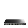 Cudy GS2048PS4 Zarządzany L2 Gigabit Ethernet (10/100/1000) Obsługa PoE Czarny - 2312908