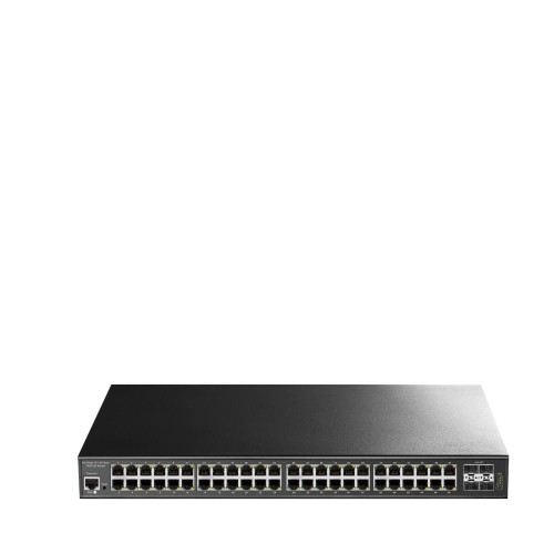 Cudy GS2048PS4 Zarządzany L2 Gigabit Ethernet (10/100/1000) Obsługa PoE Czarny - 2312911